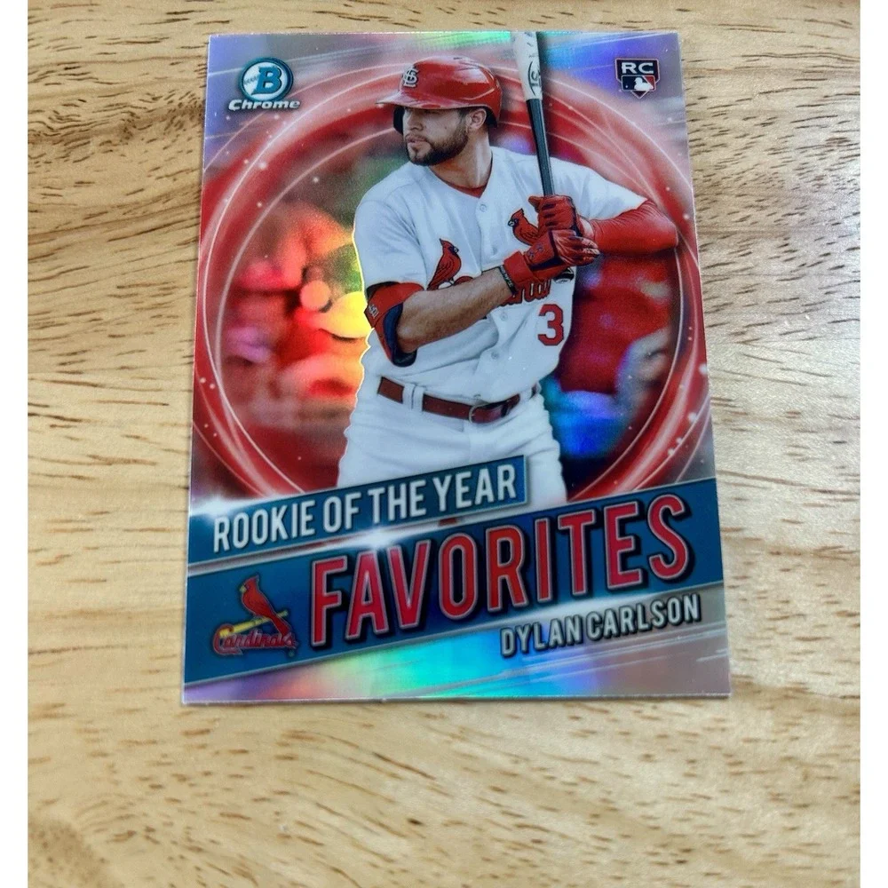 Topps 2021 Bowman Dylan Carlson RC Rookie of the Year Favorites #RRY-DC